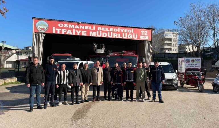 Osmaneli Belediyesi araç filosunu güçlendirdi