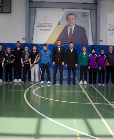 Bilecik’te Okul Yıldızlar Tenis Turnuvası tamamlandı