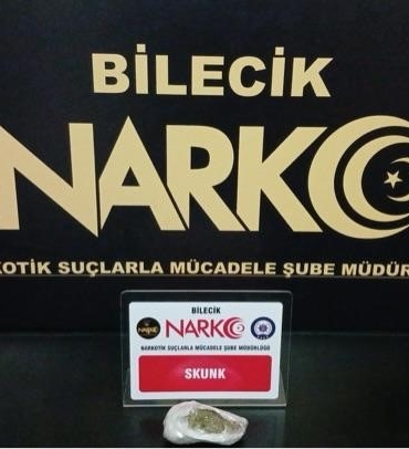 Bilecik’te skunk operasyonu: 1 gözaltı