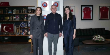 Öztopaloğlu ve Atasoy’dan TFF Başkanı Hacıosmanoğlu’na ziyaret