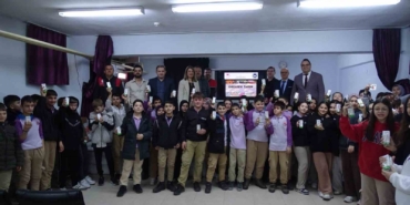 Havran İmam Hatip Ortaokulu’nda organik tarım ve iyi tarım uygulamaları eğitimi verildi