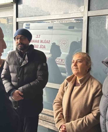 Vali Gül ve İl Emniyet Müdürü Yıldız’dan enkazdan kurtarılan yaralılara hastane ziyaret