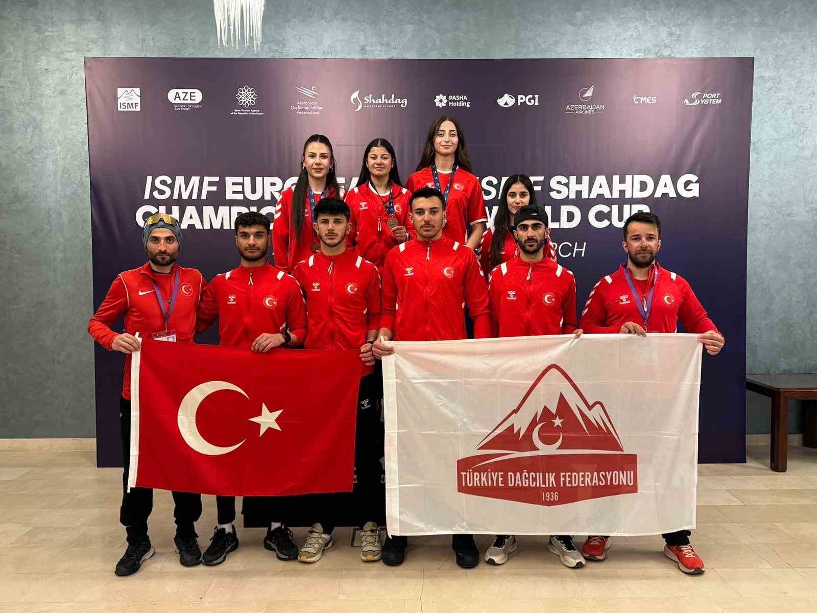 Dağ kayağında milli sporculardan tarihi başarı