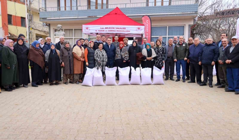 Bilecik’te ‘Nohut Tohumu Dağıtım’ programı gerçekleştirildi
