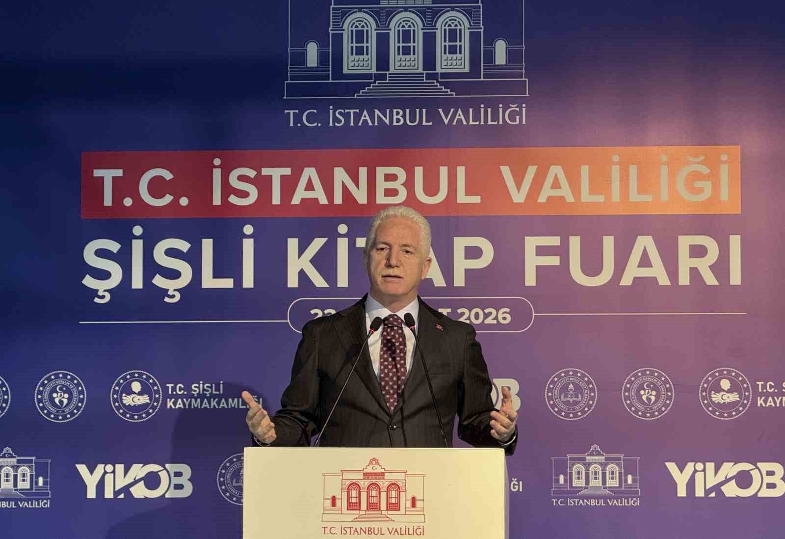 Vali Davut Gül:’’Kitap okuma projesi ile okullarımızdaki kitap sayısını 6 buçuk milyondan 13 milyona çıkardık’’