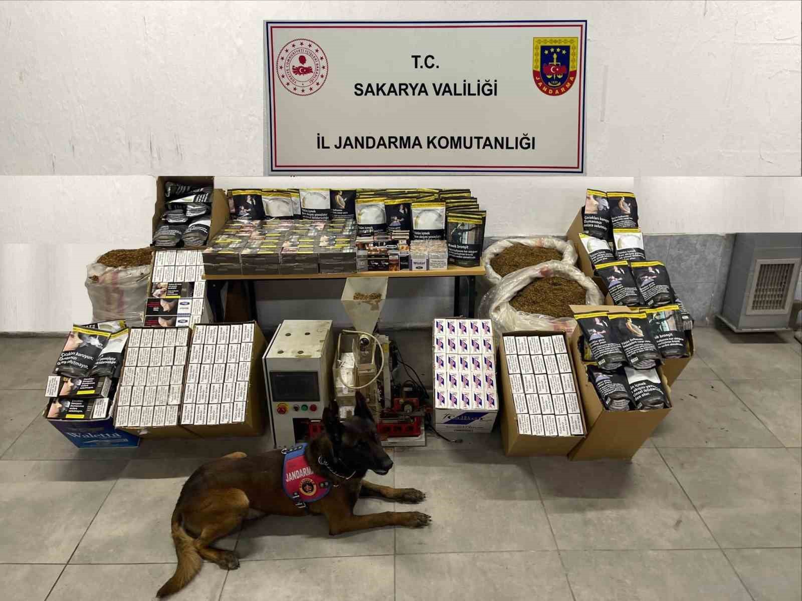 Sakarya’da jandarma ekipleri kaçakçılığa geçit vermiyor: 3 gözaltı