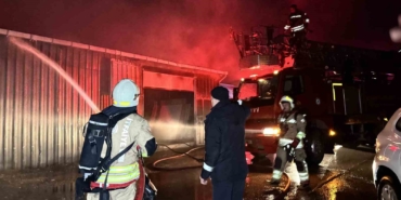 Mobilya atölyesinde yangın