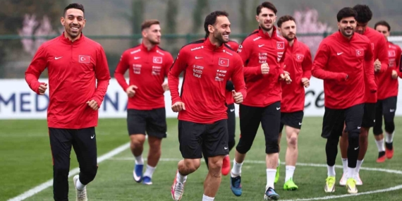 A Milli Takım, Romanya maçı hazırlıklarını sürdürdü