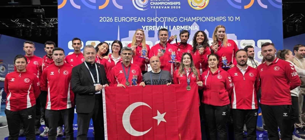 Milli atıcılar Avrupa Şampiyonası’ndan 7 madalya ile döndü