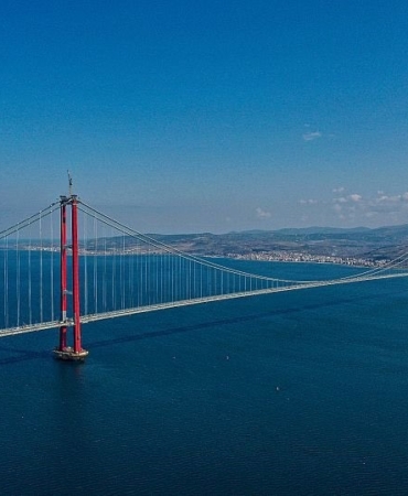 Jandarmadan 1915 Çanakkale Köprüsünde dronlu trafik denetimi