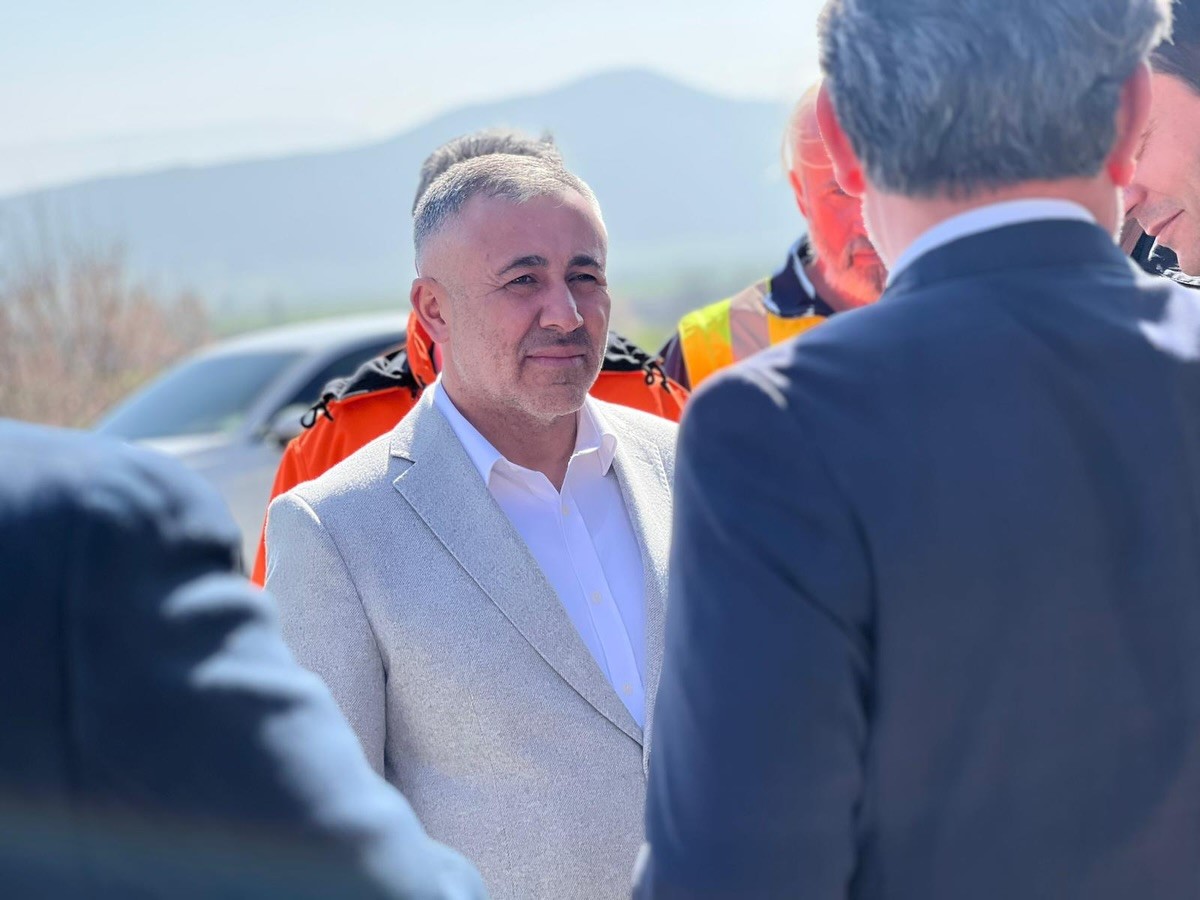 İl Başkanı Yıldırım, karayolu çalışmalarını inceledi