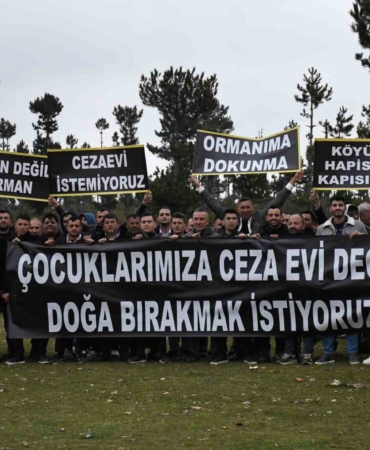 Köylülerden meraya yapılması planlanan cezaevine tepki