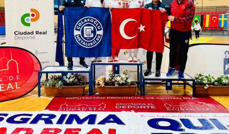 Çolakoğlu Metalurji Spor Kulübü’nden uluslararası arenada önemli başarı