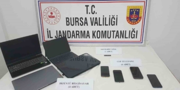Bursa’da Jandarmadan milyonluk bahis vurgununa darbe, 4 kişi yakalandı