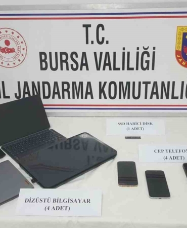 Bursa’da Jandarmadan milyonluk bahis vurgununa darbe, 4 kişi yakalandı