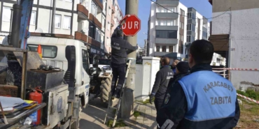 Karacabey’de tek yön uygulaması başladı