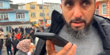 Fatih’te enkaz altındaki yakınıyla telefonda görüştü