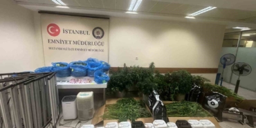 Sultanbeyli’de kenevir serasına baskın: 21 kilo Hint keneviri ele geçirildi