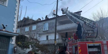 Bilecik’te evin bacasında çıkan yangın korkuttu