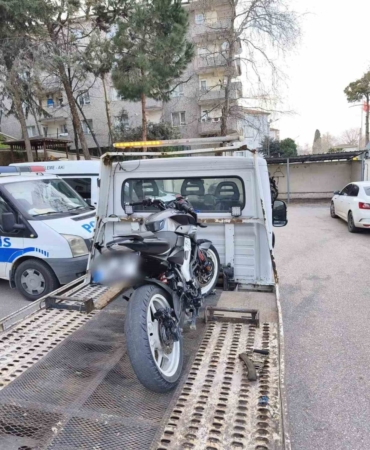 Bursa’da ‘Dur’ ihtarına uymayan motosikletliye 245 bin TL ceza