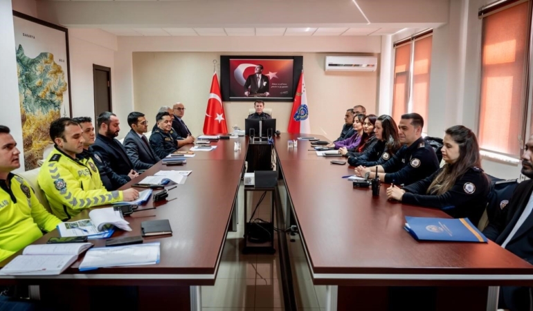 Bilecik’te bayram tedbirleri masaya yatırıldı