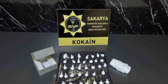 Mücevher kutusundan 38 parça kokain çıktı: 1 tutuklama