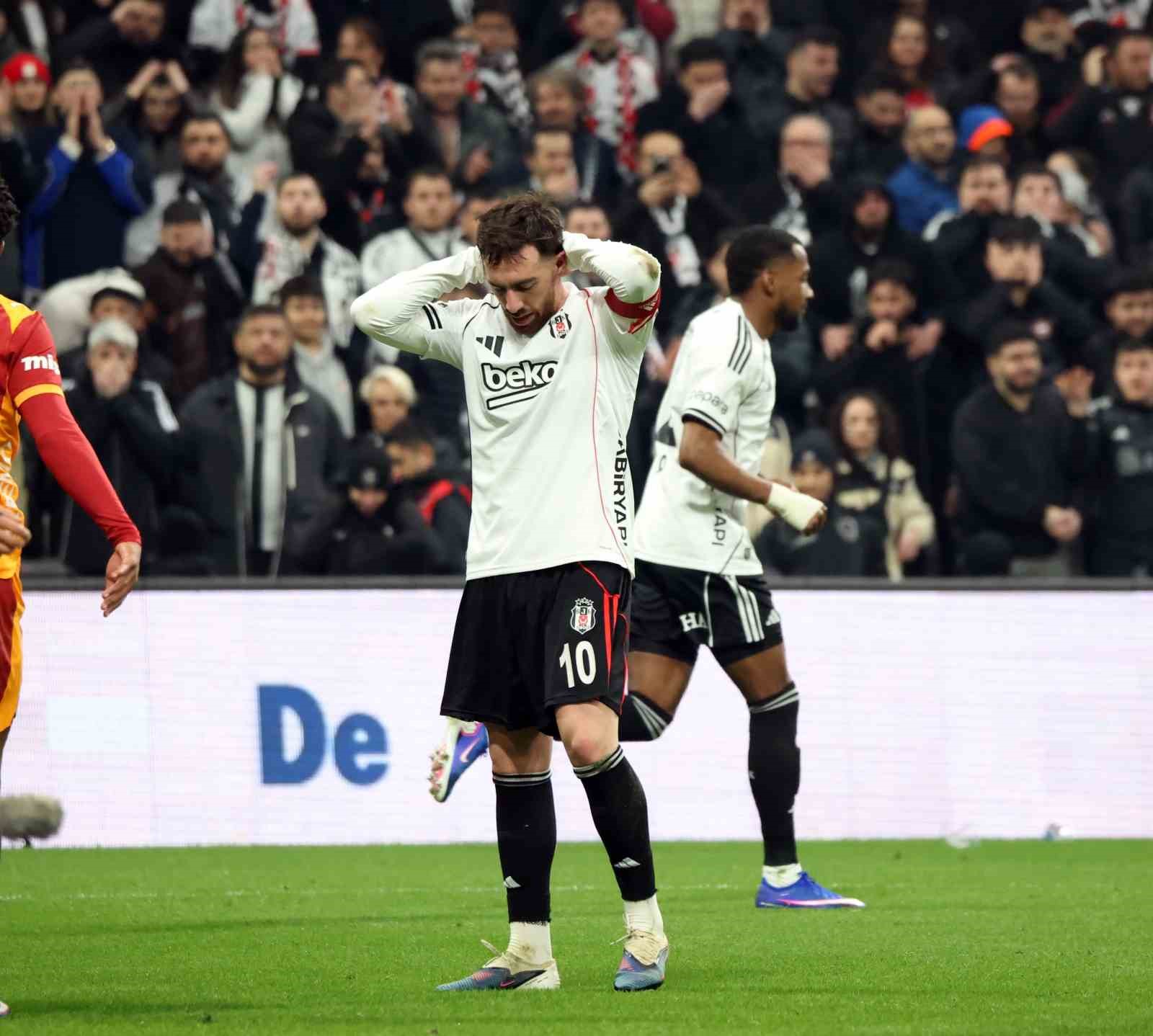 Beşiktaş’ın evindeki yenilgisizlik serisi bitti
