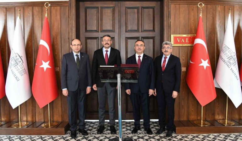 İçişleri Bakan Yardımcısı Çelik, Tekirdağ’da temaslarda bulundu