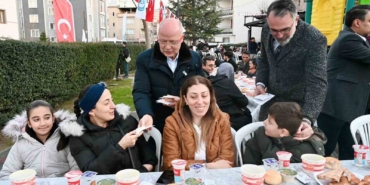 Kestel Belediyesi’nden sokak iftarı