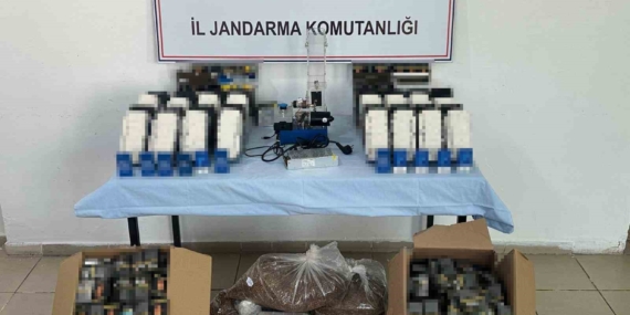 Yalova’da kaçak sigara operasyonu