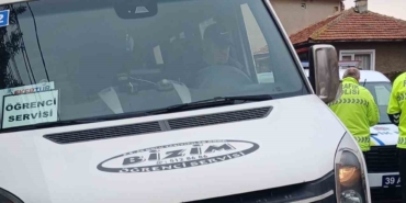 Babaeski’de okul servisleri denetlendi