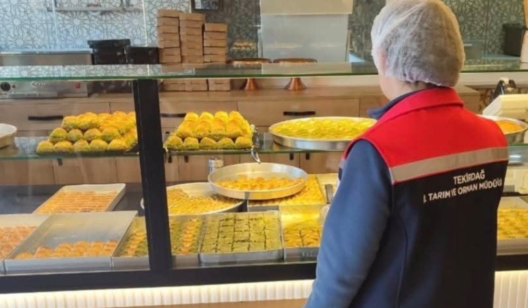 Tekirdağ’da Ramazan Bayramı öncesi gıda denetimleri artırıldı