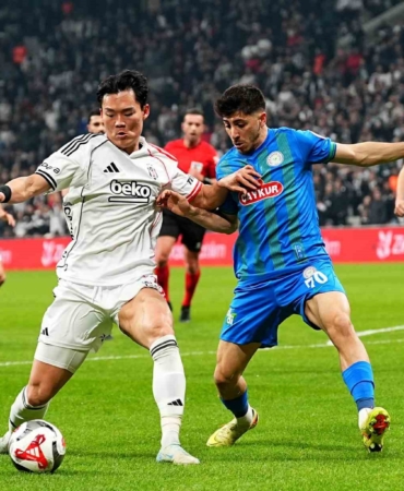 Ziraat Türkiye Kupası: Beşiktaş: 3 - Çaykur Rizespor: 0 (İlk yarı)