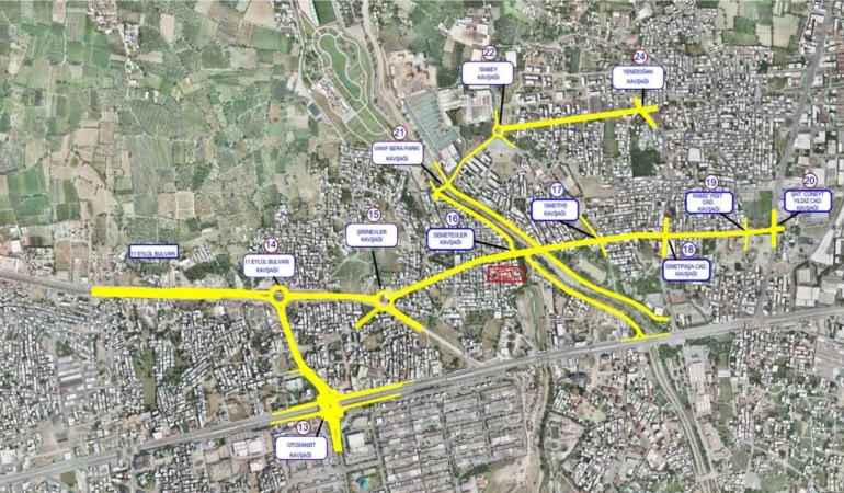 Gürsu bölgesindeki trafik, yeni bağlantı köprüsüyle rahatlayacak