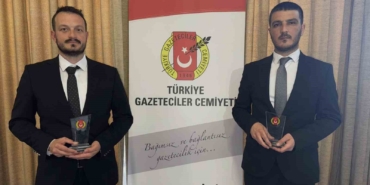 Türkiye Gazeteciler Cemiyeti’nden İHA’ya ödül