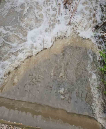 Bandırma kırsalında kuvvetli yağış hayatı olumsuz etkiledi