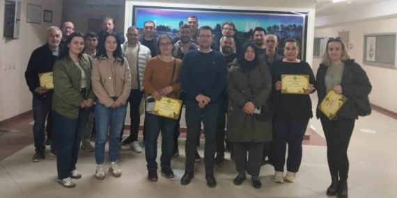 Edirne’de diplomalı çobanlar kursu tamamladı