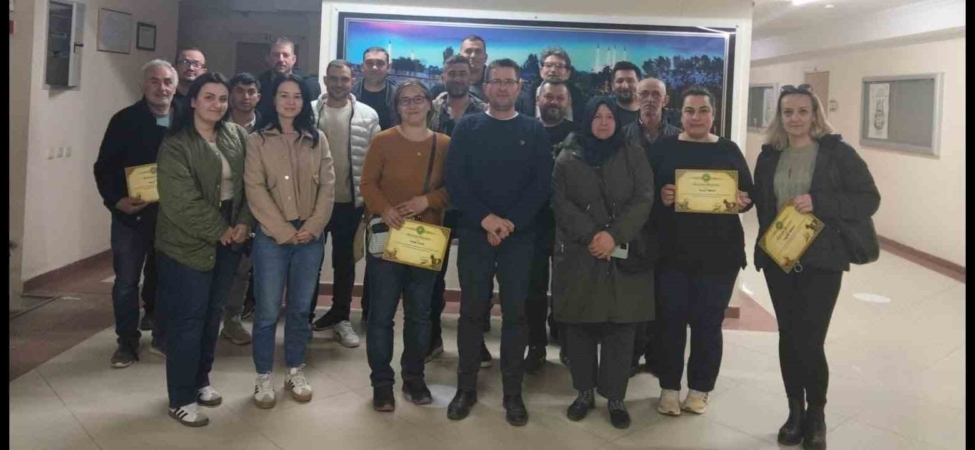 Edirne’de diplomalı çobanlar kursu tamamladı