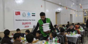 Başiskele Belediyesinden Suriye’de iftar sofrası