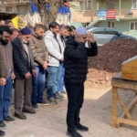 Ahşap evdeki yangında hayatını kaybeden bedensel engelli kişi toprağa verildi