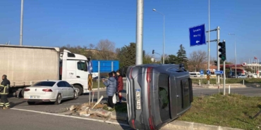 İpsala’daki trafik kazası: 4 kişi yaralandı