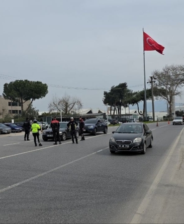 Mudanya’da polis ekipleri göz açtırmıyor