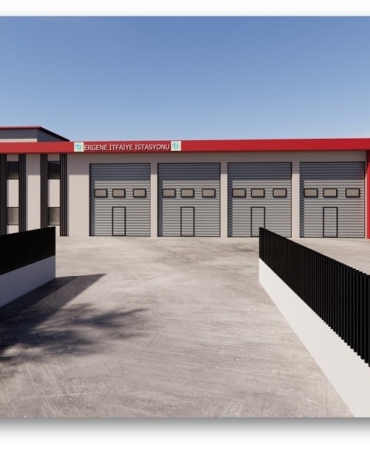 Ergene’ye 8 araç kapasiteli itfaiye istasyonu