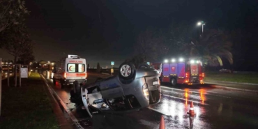 Pendik sahil yolunda aşırı hız kaza getirdi: 3 yaralı