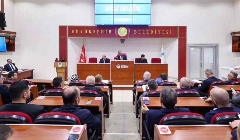 Sakarya’da Mart ayı meclis toplantısında ulaşım projeleri görüşüldü