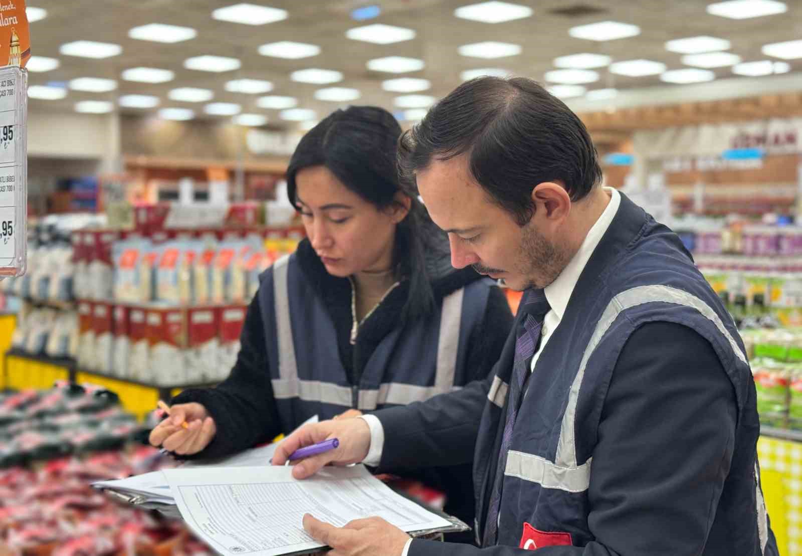 Edirne’de bayram öncesi marketlere ceza yağdı: 25 ürüne idari işlem