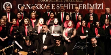 Çanakkale ruhu türkülerle yaşatıldı