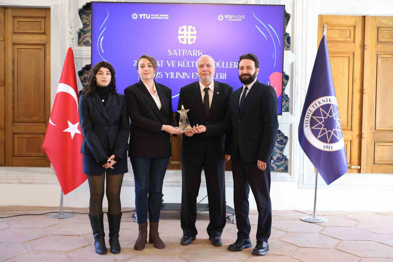 YTÜ SATPARK 2025 yılı sanat ve kültür ödülleri sahiplerini buldu