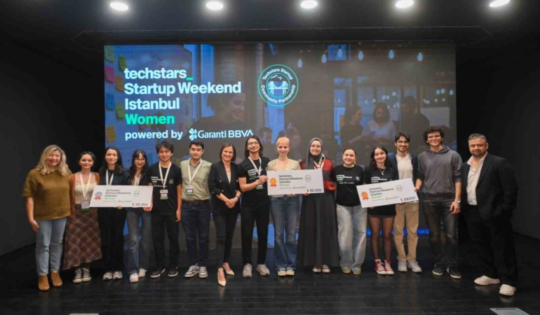 Garanti BBVA ana desteğiyle düzenlenen Techstars Startup Weekend Women İstanbul gerçekleşti