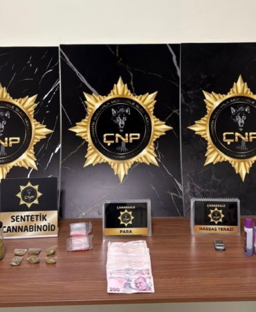 Çanakkale’de huzur uygulamalarında 4 şüpheli tutuklandı